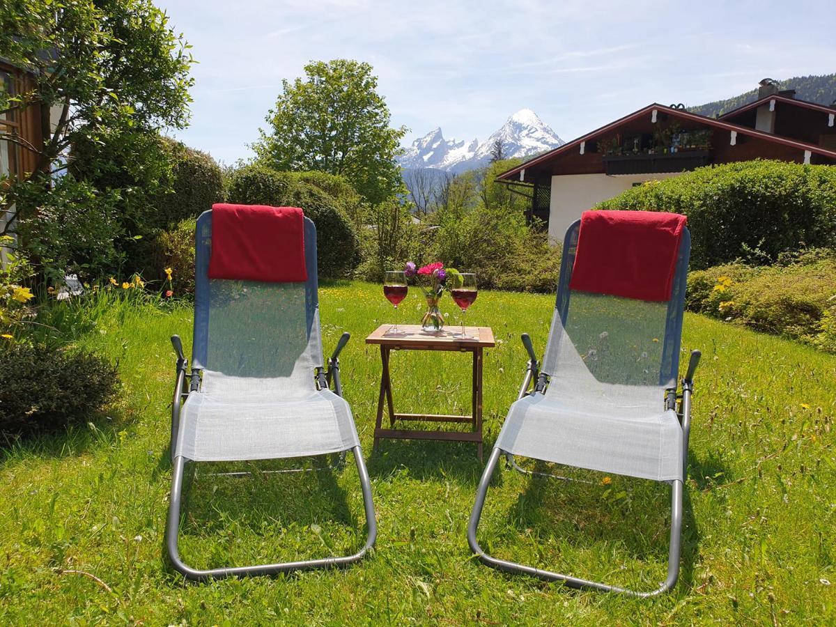 Ferienwohnung Sunnwinkel Bischofswiesen Buitenkant foto