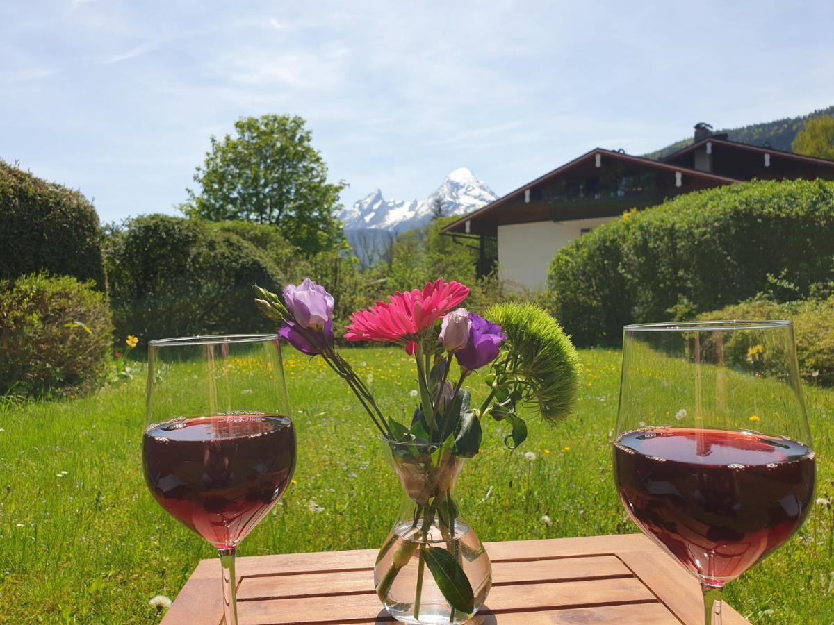 Ferienwohnung Sunnwinkel Bischofswiesen Buitenkant foto